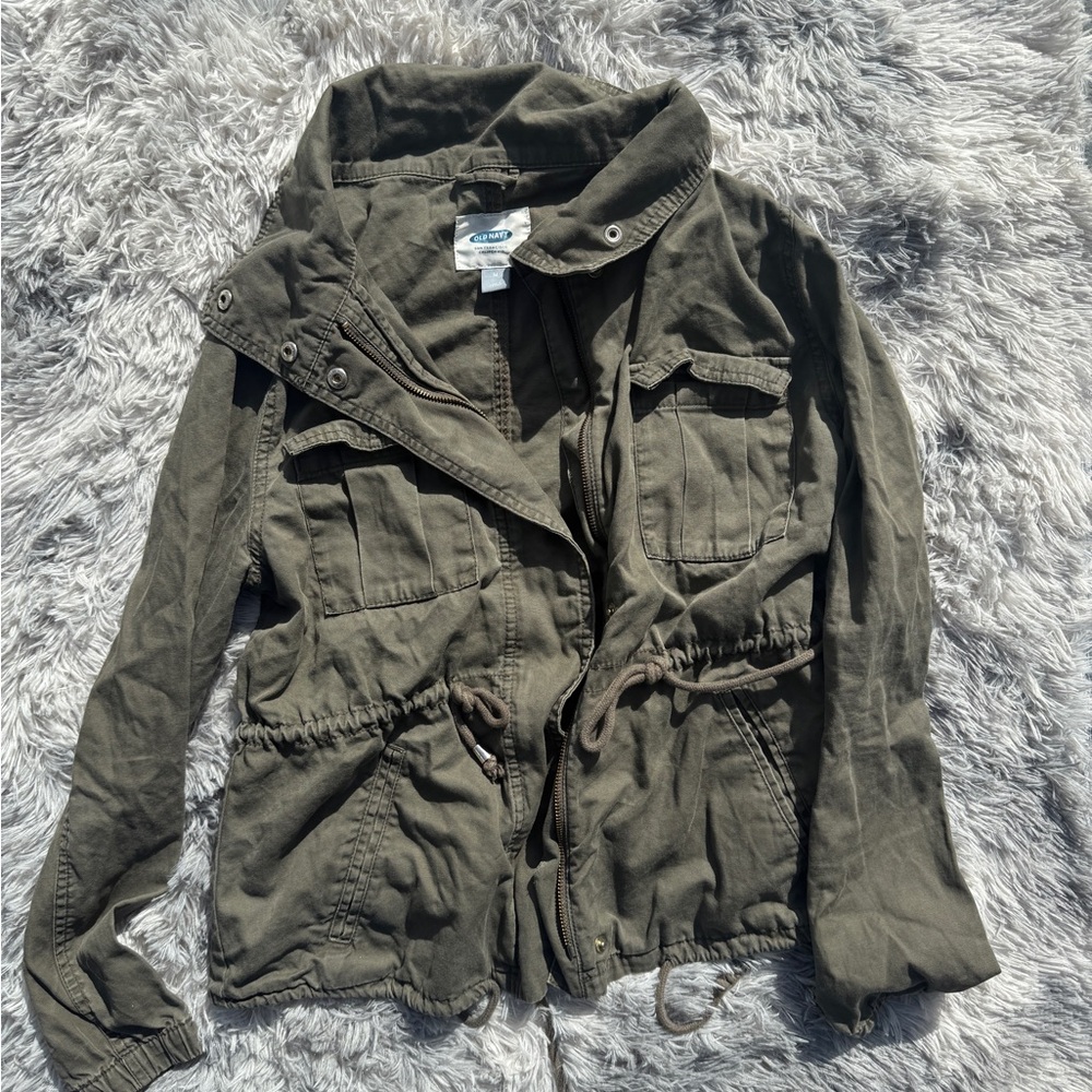 Old Navy Utility Jacket in Army Green